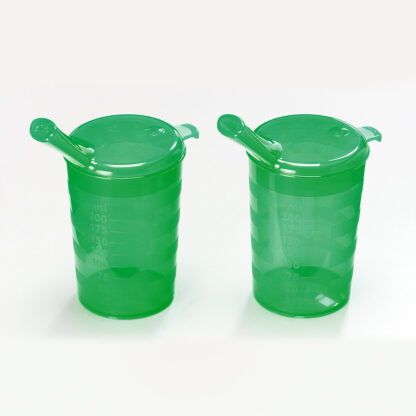 melinip Schnabelbecher standard Trinkdeckel grün - 10Stk. – Bild 2
