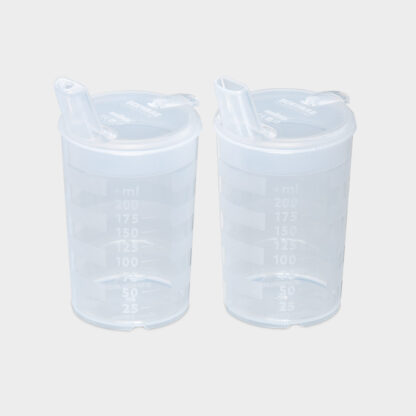 melinip Schnabelbecher ECO Breideckel 12 mm Auslass farblos-natur – Bild 2