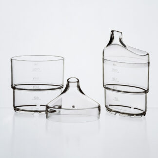 melinip Schnabelbecher apart Unterteil 250 ml glasklar