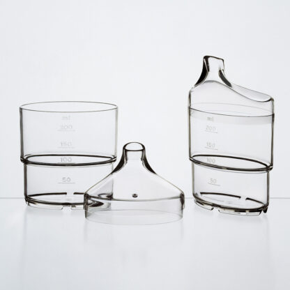 melinip Schnabelbecher apart Unterteil 250 ml glasklar