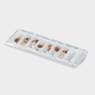 melipul MEHRWEG-Dispenser 8 Fächer Mo-So/Bedarf weiß PZN 111 82 889