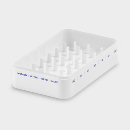 melipul Wochen-Dispenser 7x4 Aufdruck blau