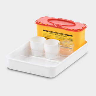 melijekt Spritzen-/Blutentnahme-Tablett 2x1/2+3B-35/ERS