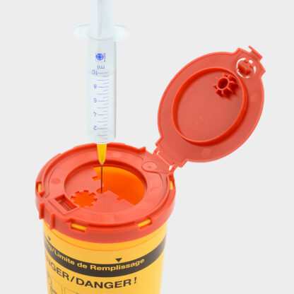 melijekt Box Plus 0.5 ERS Kanülenentsorgungsbox - 126 Stück – Bild 2