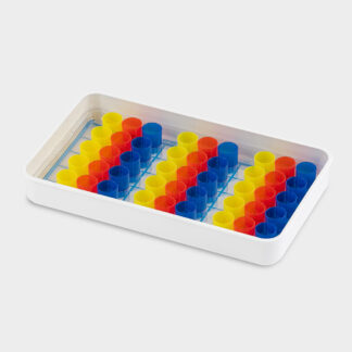 melipul Becher-Tablett 15x3-43 mit Mehrweg-Bechern