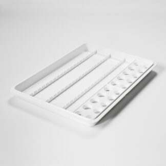 mevipas Dispenser-/Becher-Tablett 20D+20B mit 2 Becher-Einsätzen
