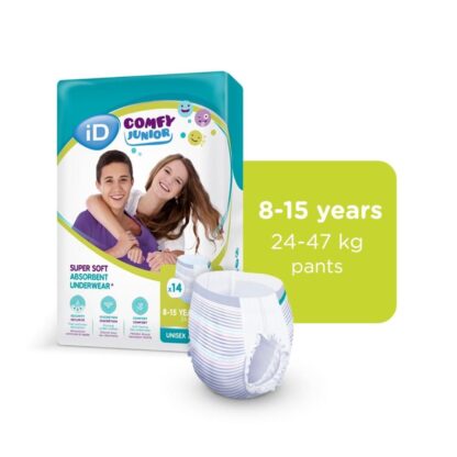 iD Comfy Junior Pants für 8 - 15 Jahre, 112 Stk.