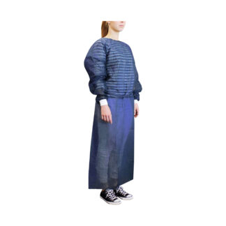 Forma-Care Besucherkittel - dunkelblau - 23 gr/m² - L-XL