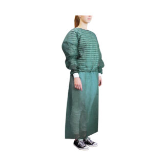Forma-Care Besucherkittel - dunkelgrün - 23 gr/m² - XL-XXL