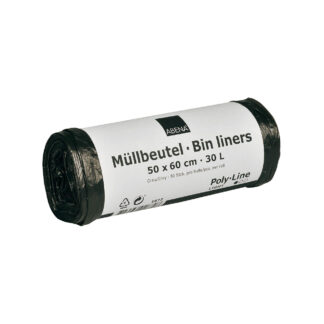 Poly-Line Müllbeutel HDPE - grau