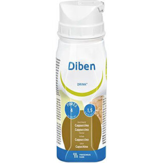 Diben DRINK, mit Ballaststoffen, Hochkalorisch, Cappuccino, EasyDrink, 24 x 200 ml