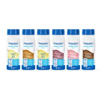 Fresubin energy fibre DRINK, mit Ballaststoffen, Hochkalorisch, Mischkarton, EasyBottle, 24 x 200 ml