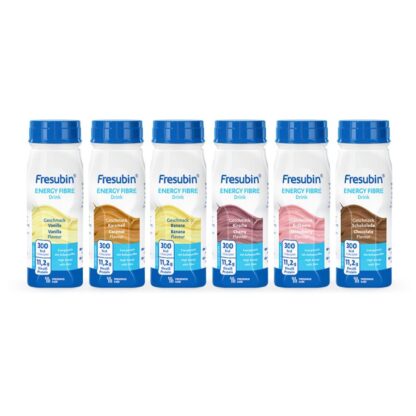 Fresubin energy fibre DRINK, mit Ballaststoffen, Hochkalorisch, Mischkarton, EasyBottle, 24 x 200 ml