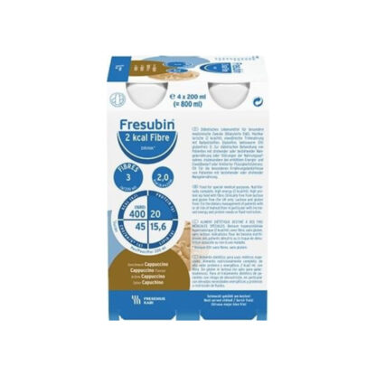 Fresubin 2 kcal fibre DRINK, mit Ballaststoffen, Hochkalorisch, Schokolade, EasyBottle, 24 x 200 ml – Bild 2