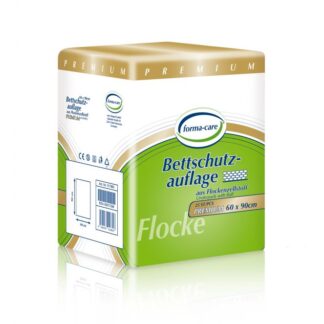 forma-care Bettschutzauflage, Flocke, 2 x 25 Stück, 60 x 90 cm
