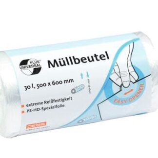 Deiss Universal Plus Müllbeutel, 5 my, HDPE, 40 x 50 Stück