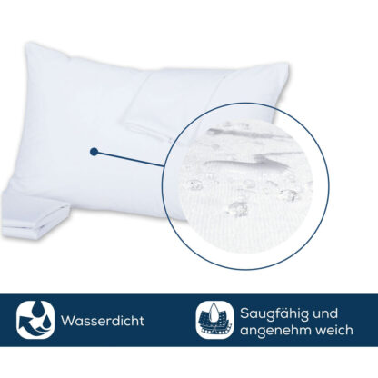 SENSALOU Kopfkissenbezug (2er-Set) - Wasserdicht – Bild 4