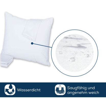 SENSALOU Kopfkissenbezug (2er-Set) - Wasserdicht – Bild 5