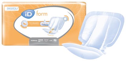iD Form Normal discreet 4x28, Size 1, 4x28 St/Krt., grau – Bild 2