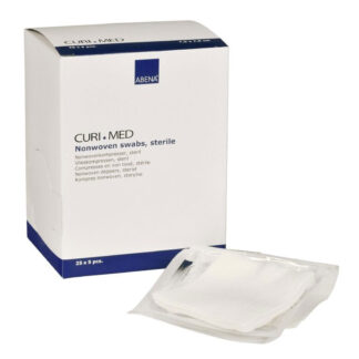 Curi-Med - Vlieskompresse, 4-fach, steril
