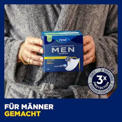 TENA Men Active Fit Absorbierende Protektoren Level 2 – Bild 7