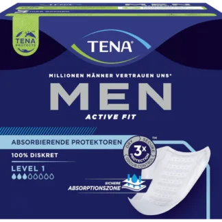 TENA Men Active Fit Absorbierende Protektoren Level 1, 144 Stk.