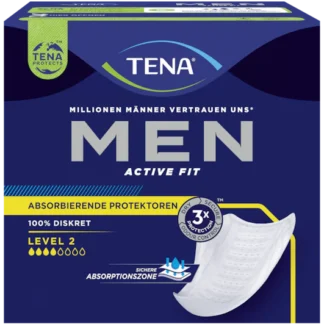 TENA Men Active Fit Absorbierende Protektoren Level 2