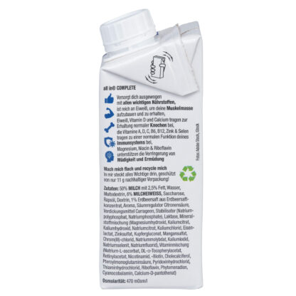 all in® COMPLETE Erdbeere