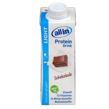 all in® LIGHT Schokolade