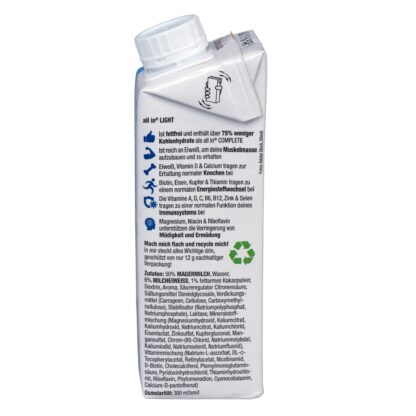 all in® LIGHT Schokolade