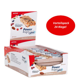 all in® ACTIVE Power Riegel Nuts & Berries, sweet & salty