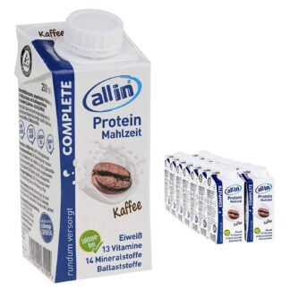 all in® COMPLETE Protein Mahlzeit Kaffee