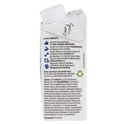 all in® COMPLETE Protein Mahlzeit Kaffee – Bild 6