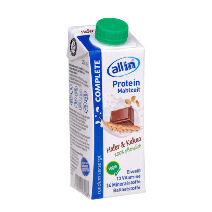 all in® COMPLETE VEGAN Protein Mahlzeit Hafer & Kakao