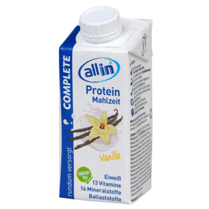 all in® COMPLETE Protein Mahlzeit Vanille – Bild 2