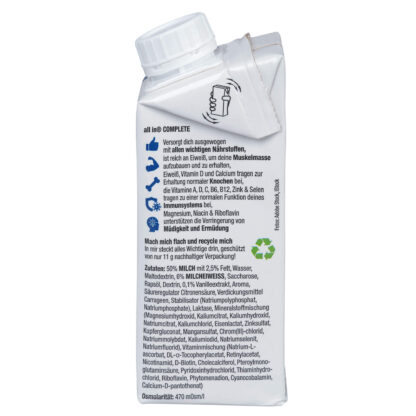 all in® COMPLETE Protein Mahlzeit Vanille – Bild 6