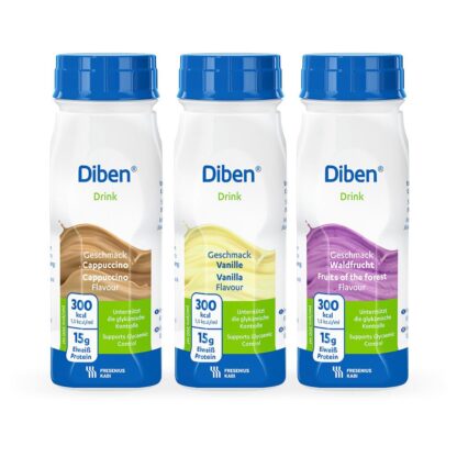 Diben DRINK, mit Ballaststoffen, Hochkalorisch, Mischkarton, EasyDrink, 24x200ml