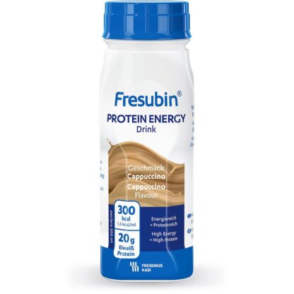 Fresubin protein energy DRINK, eiweißreich, Hochkalorisch, Cappuccino, EasyDrink, 24x200ml