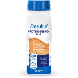 Fresubin protein energy DRINK, eiweißreich, Hochkalorisch, Multifrucht, EasyDrink, 24x200ml
